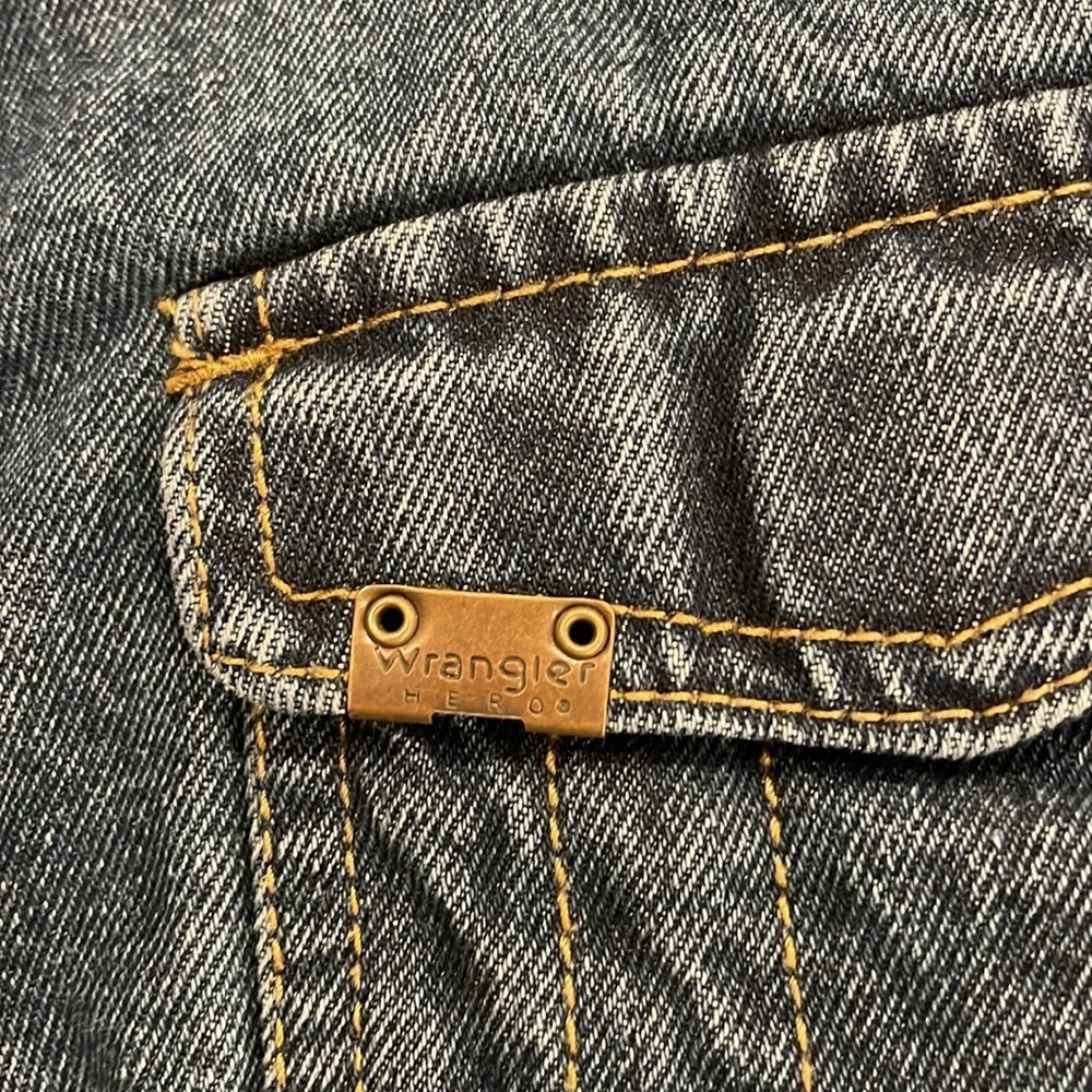 Vintage Wrangler Denim Sherpa Jacket - Picture 14 of 16